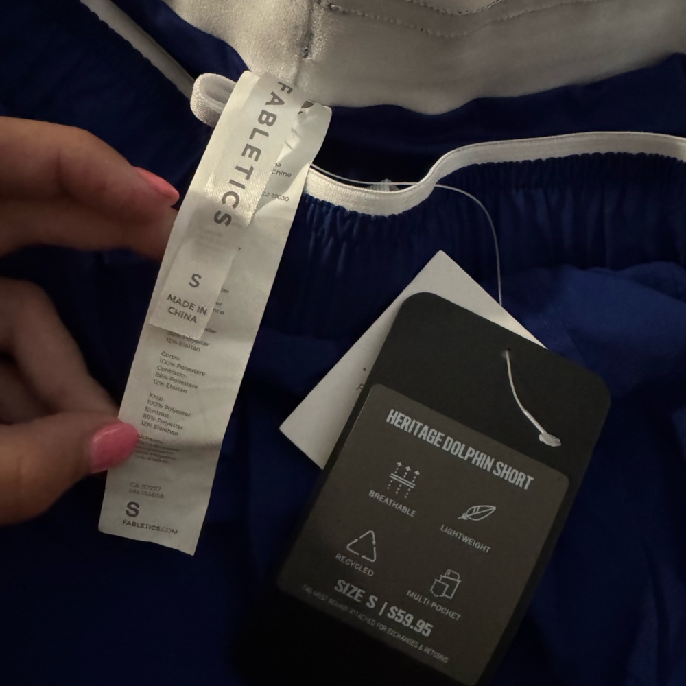 Fabletics Royal Blue Athletic Set - image 4